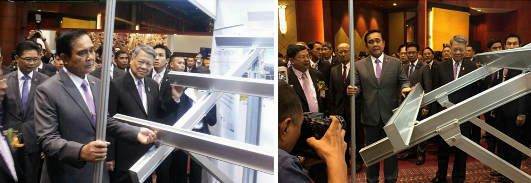 Thai PM Visits Clenergy Booth at Green Network Forum in Bangkok